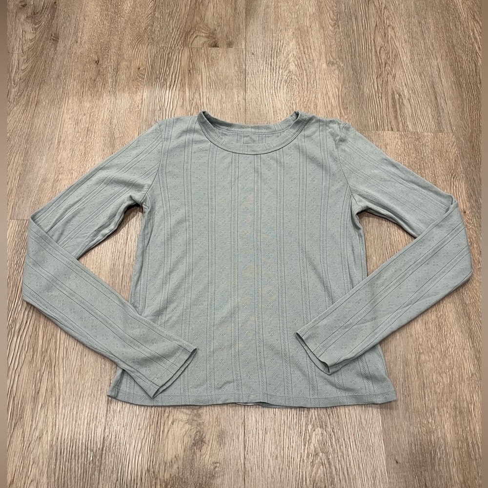 Aerie Long Sleeve Cotton Shirt XS